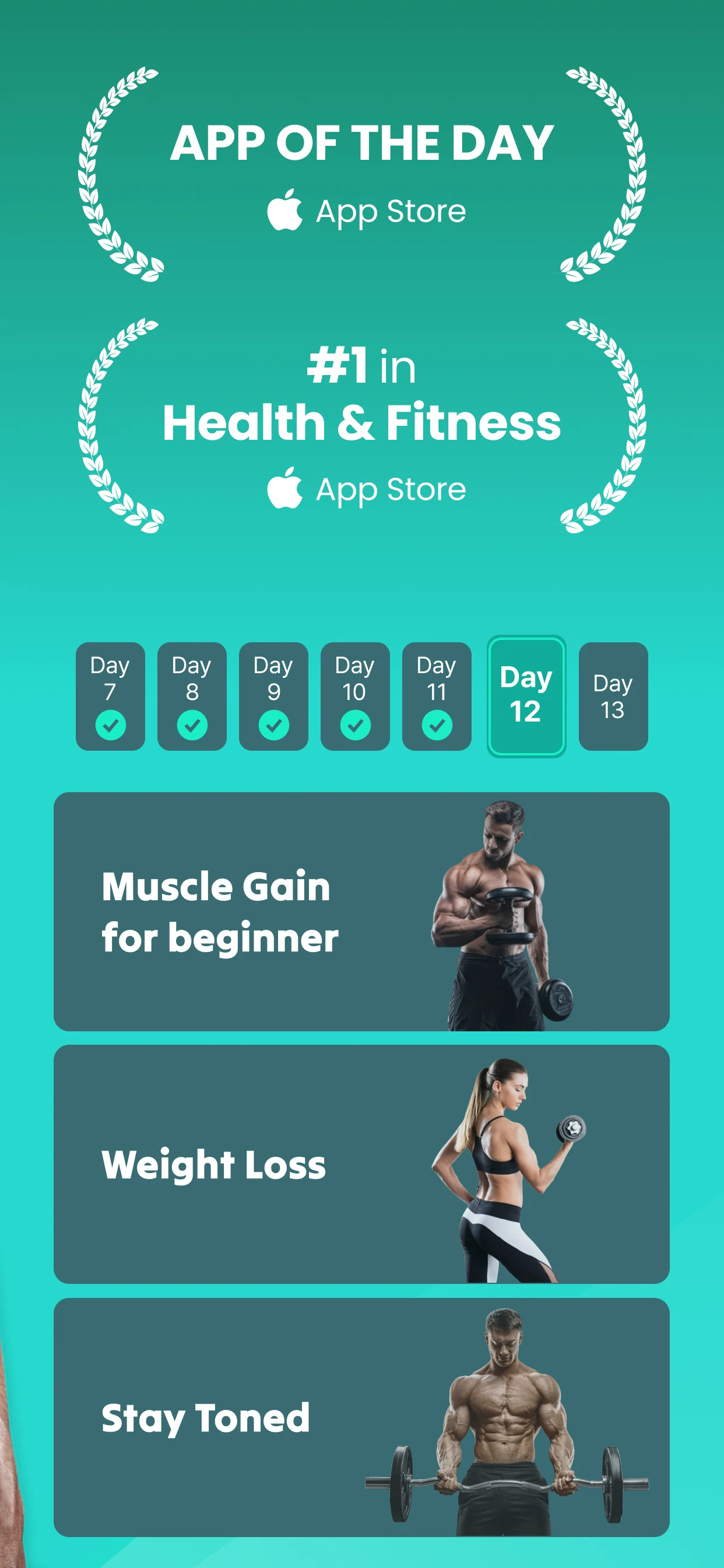 Planfit - Gym Workout Planner screenshot