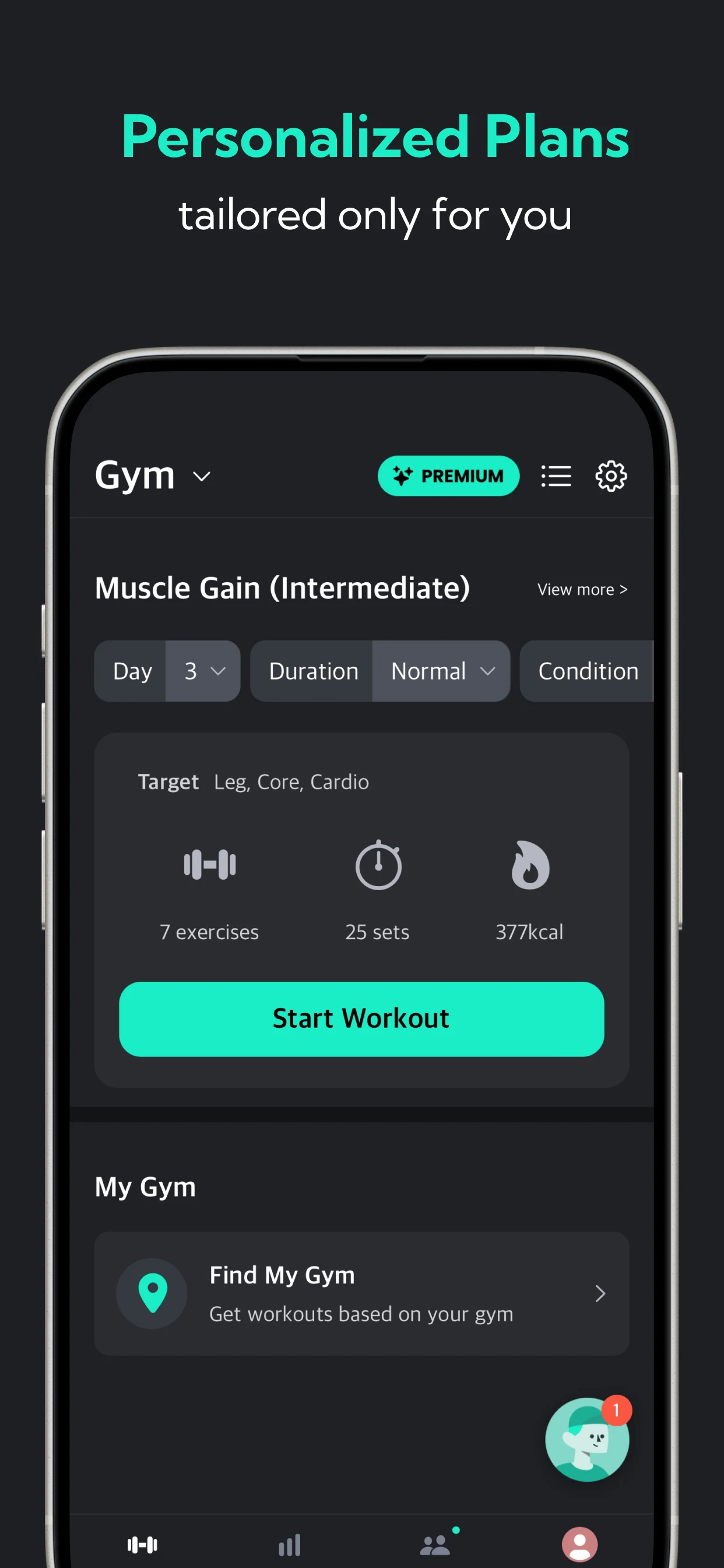 Planfit - Gym Workout Planner screenshot