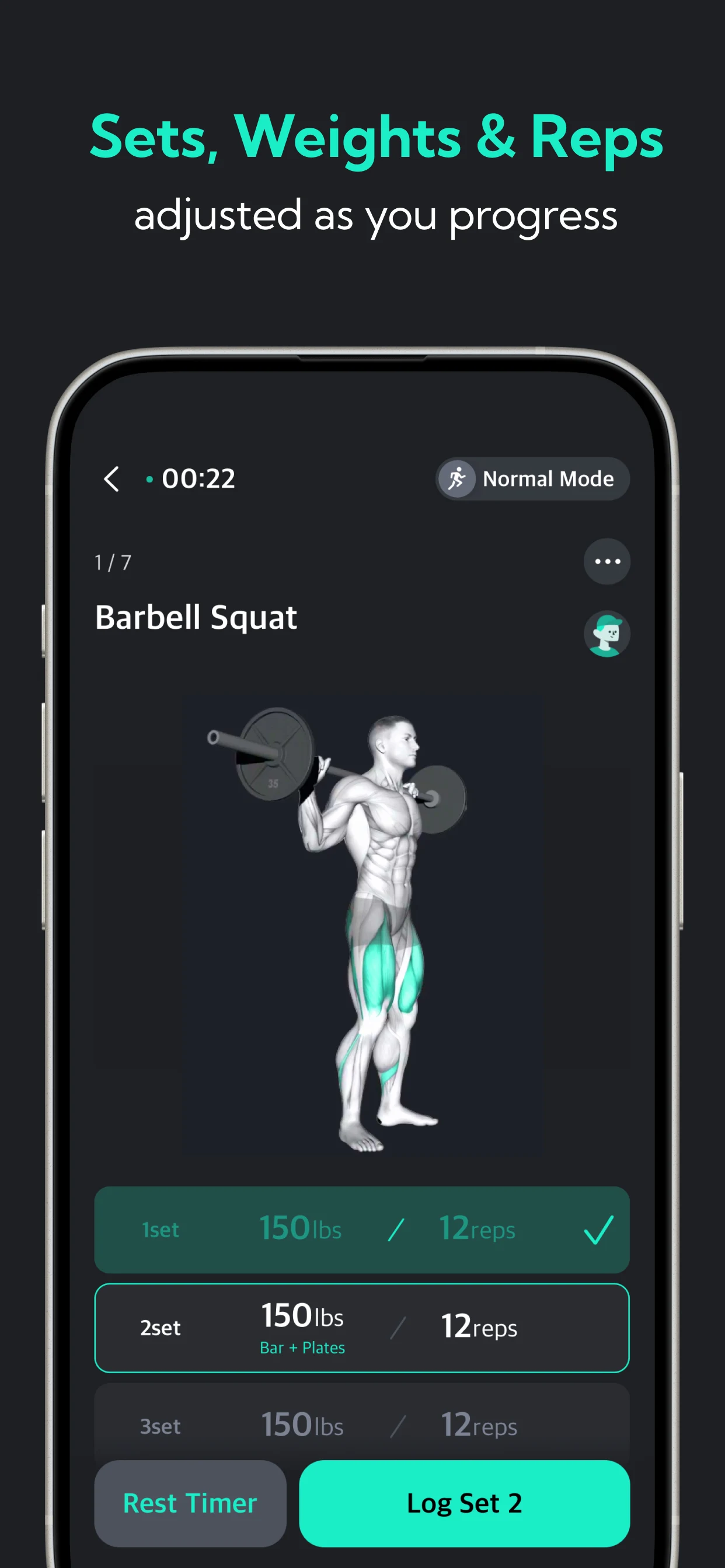Planfit - Gym Workout Planner screenshot